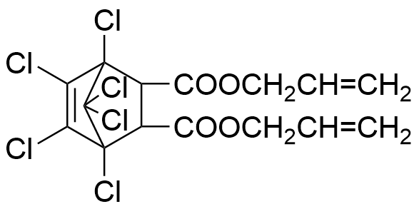 Molecular formula of Diallyl chlorendate