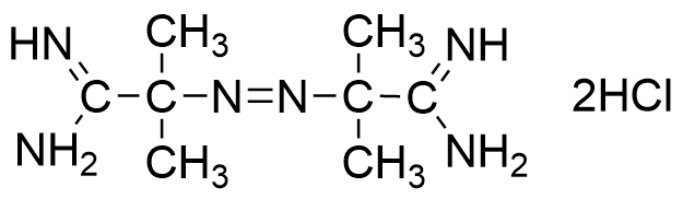 Structural formula of V-50 
