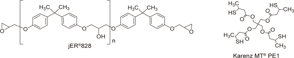 Anionic UV Curing of Epoxy Oligomers and Polyfunctional Thiols